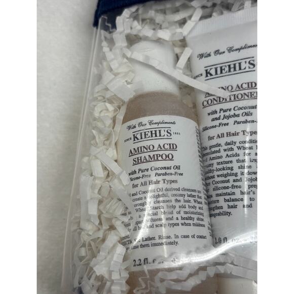 KIEHL'S Sample Travel Size Shampoo Conditioner Skin Care Lotion Set of 5 - Picture 3 of 7